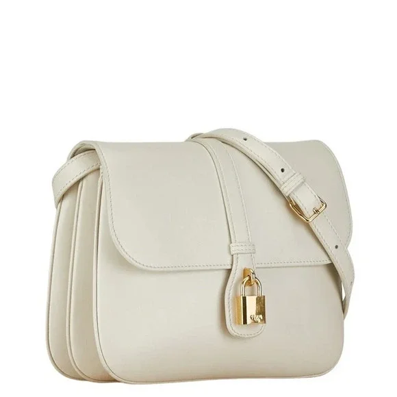 Celine Leather Tabou Crossbody Bag Leather Crossbody Bag in Good condition